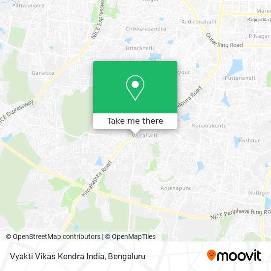 Vyakti Vikas Kendra India map