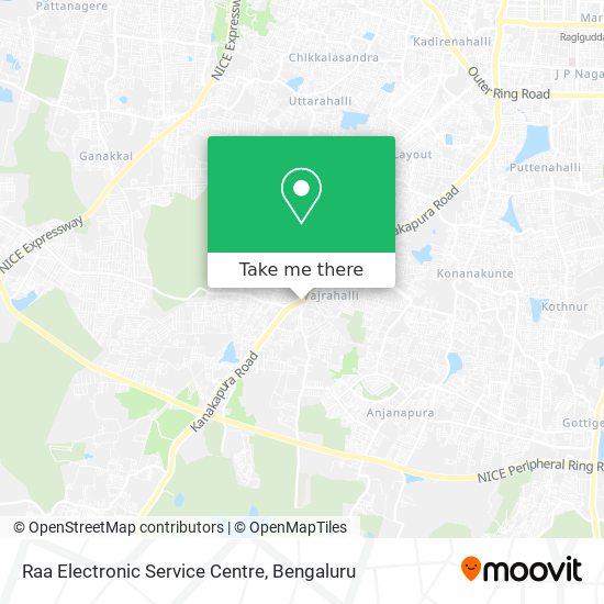 Raa Electronic Service Centre map