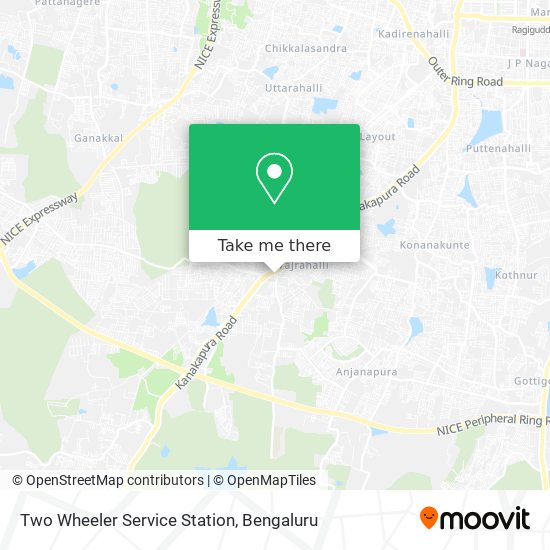 Two Wheeler Service Station map