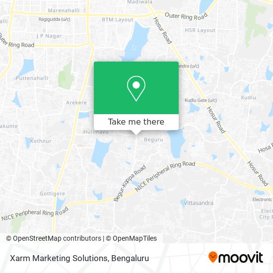 Xarm Marketing Solutions map