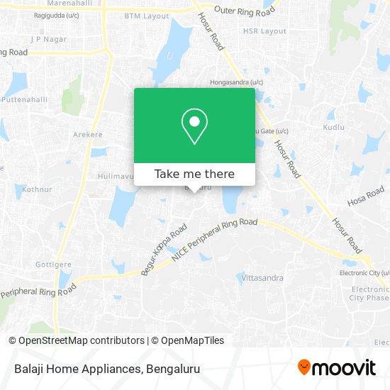 Balaji Home Appliances map