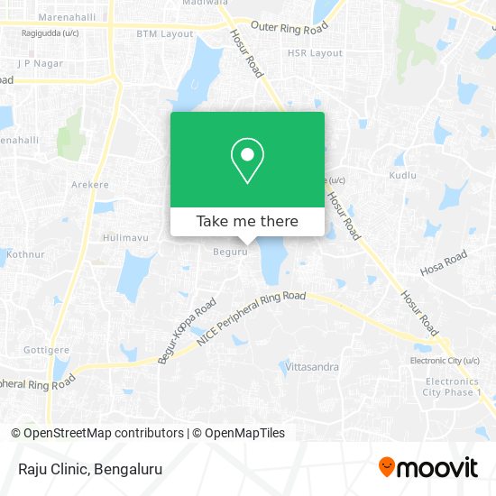 Raju Clinic map