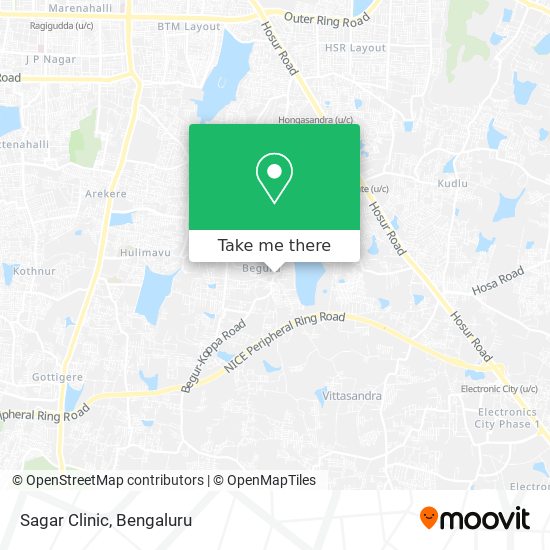 Sagar Clinic map