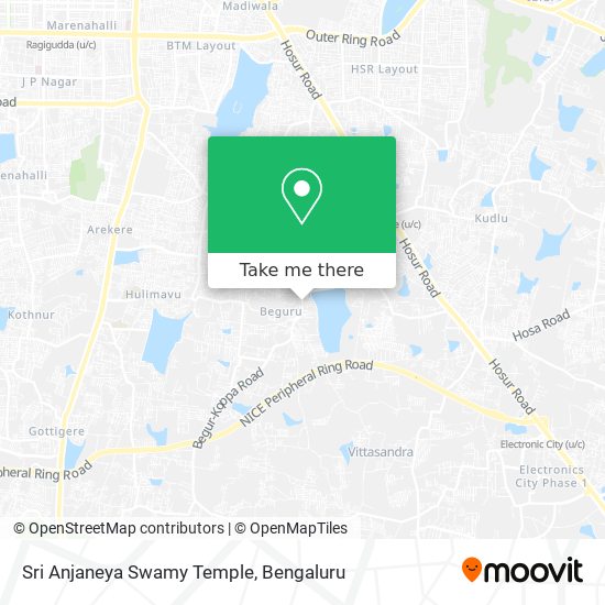 Sri Anjaneya Swamy Temple map