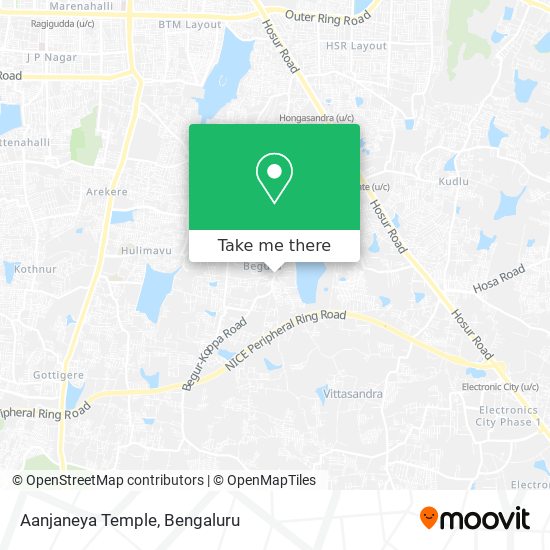 Aanjaneya Temple map