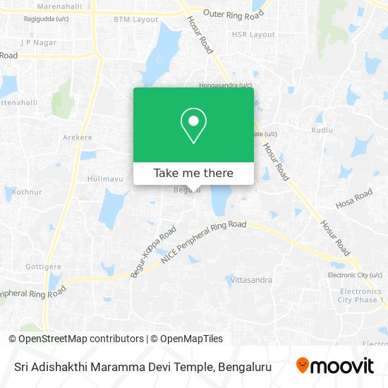 Sri Adishakthi Maramma Devi Temple map