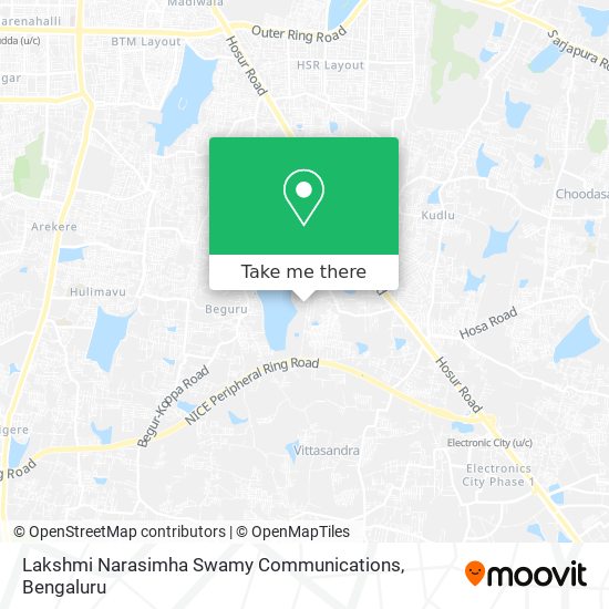 Lakshmi Narasimha Swamy Communications map