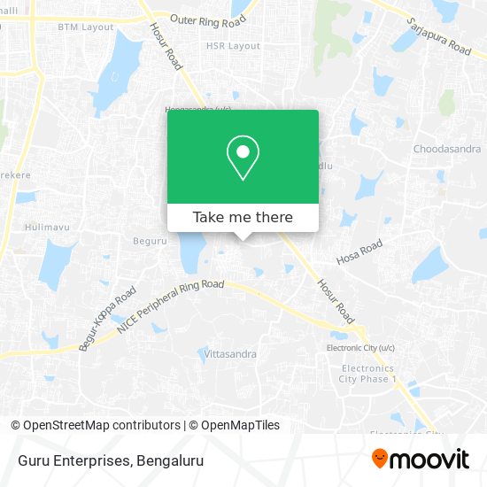 Guru Enterprises map