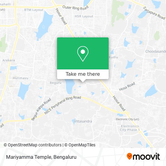 Mariyamma Temple map