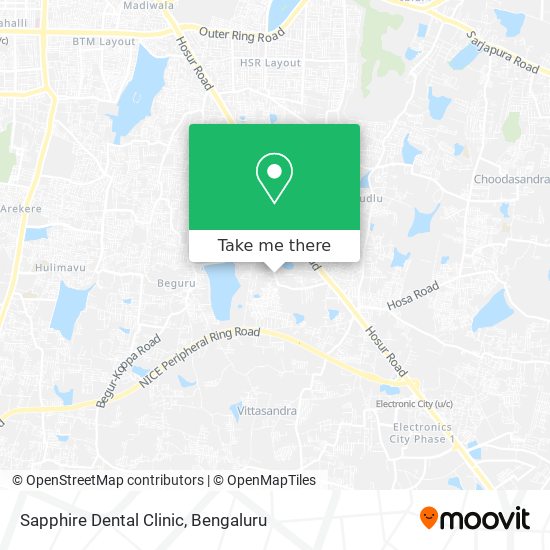 Sapphire Dental Clinic map