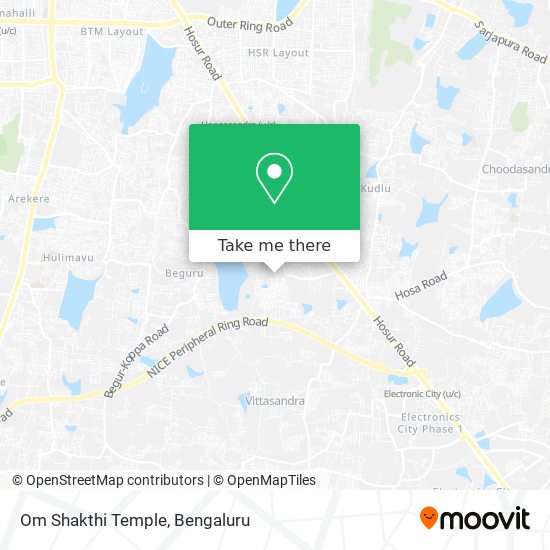 Om Shakthi Temple map