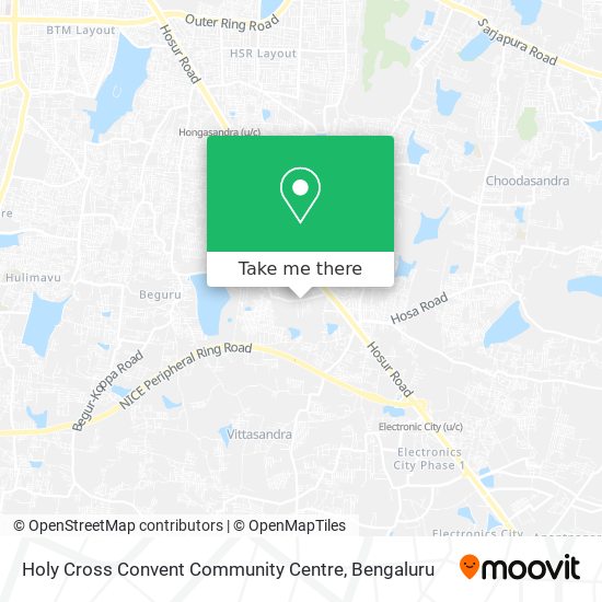Holy Cross Convent Community Centre map