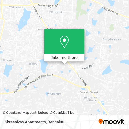 Shreenivas Apartments map