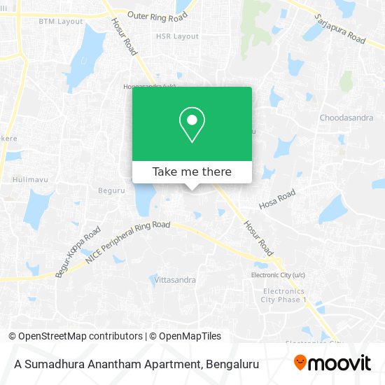 A Sumadhura Anantham Apartment map