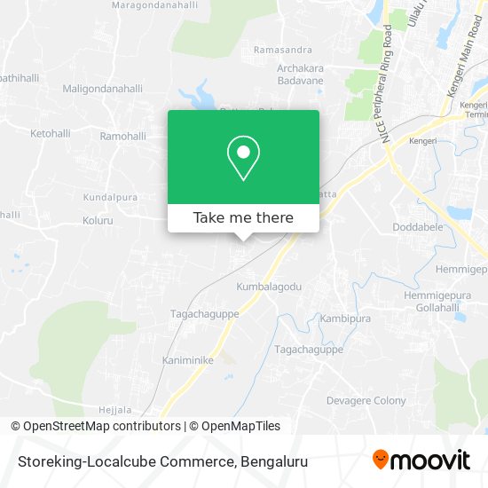 Storeking-Localcube Commerce map