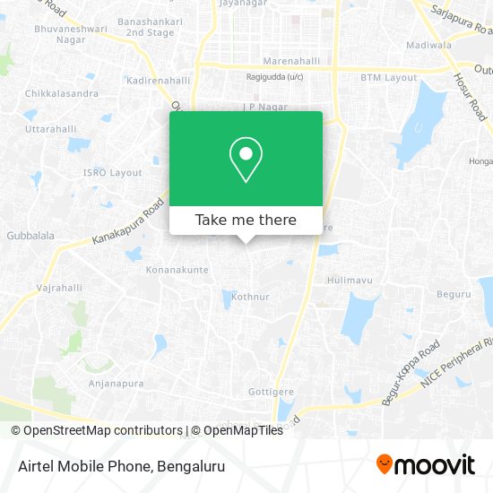 Airtel Mobile Phone map
