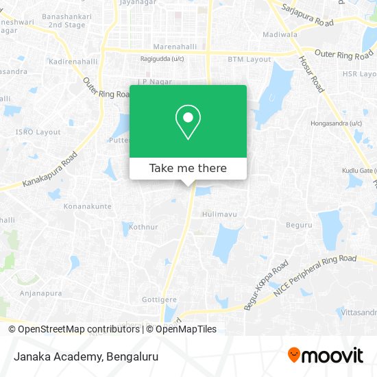 Janaka Academy map