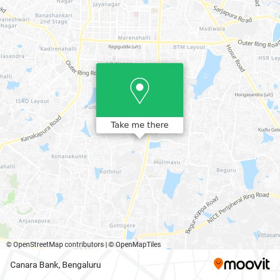 Canara Bank map