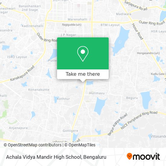 Achala Vidya Mandir High School map