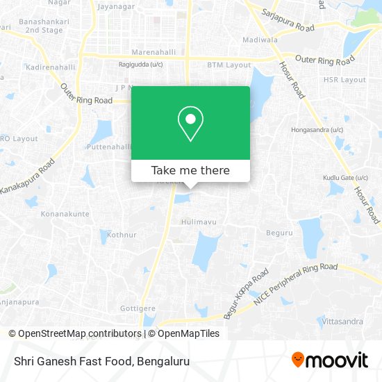 Shri Ganesh Fast Food map