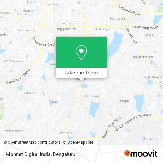 Monnet Digital India map