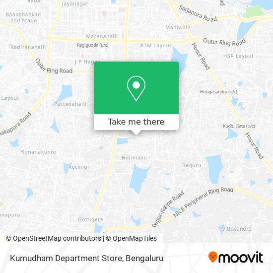 Kumudham Department Store map