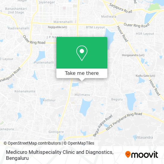 Medicuro Multispeciality Clinic and Diagnostics map