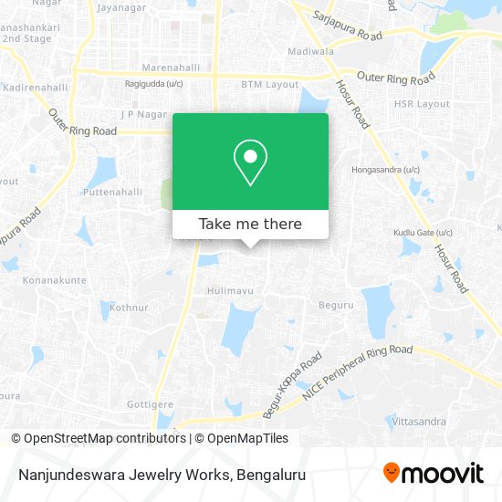 Nanjundeswara Jewelry Works map