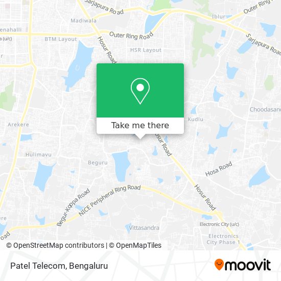 Patel Telecom map