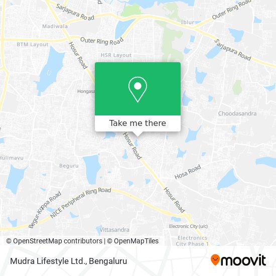Mudra Lifestyle Ltd. map