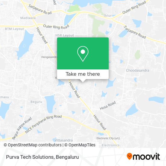 Purva Tech Solutions map