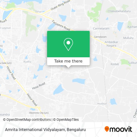 Amrita International Vidyalayam map