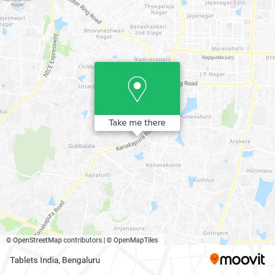 Tablets India map