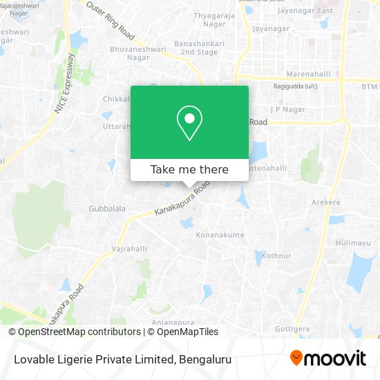 Lovable Ligerie Private Limited map