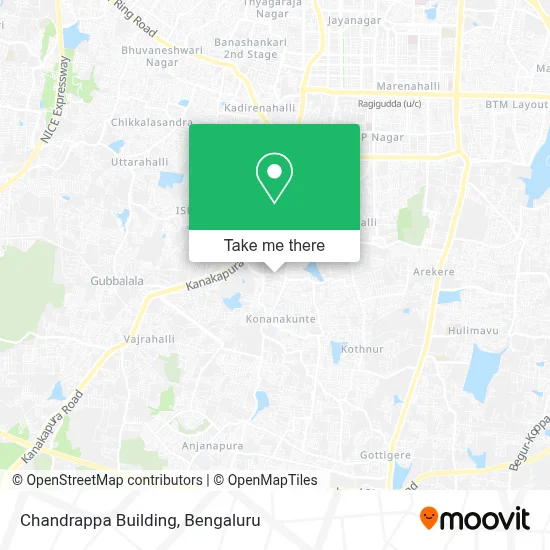 Chandrappa Building map