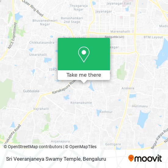 Sri Veeranjaneya Swamy Temple map