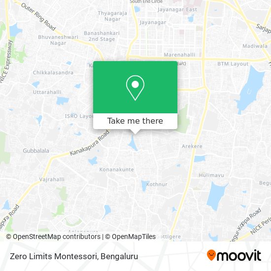 Zero Limits Montessori map