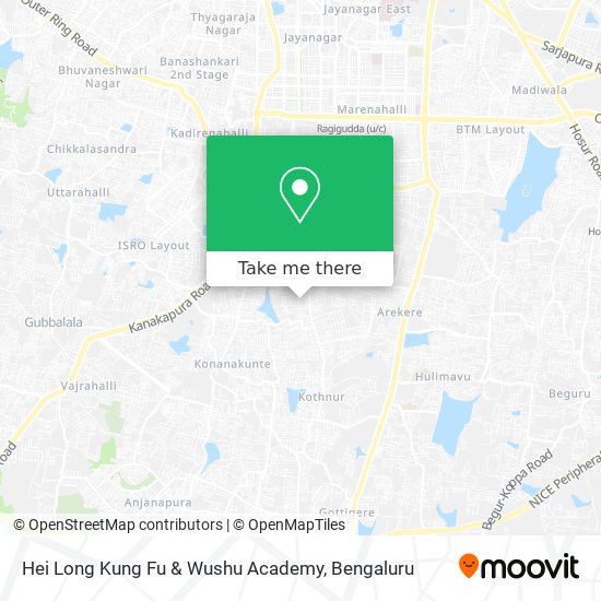 Hei Long Kung Fu & Wushu Academy map