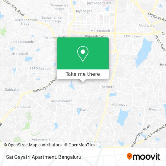 Sai Gayatri Apartment map