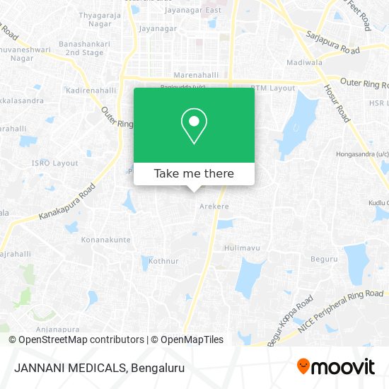 JANNANI MEDICALS map