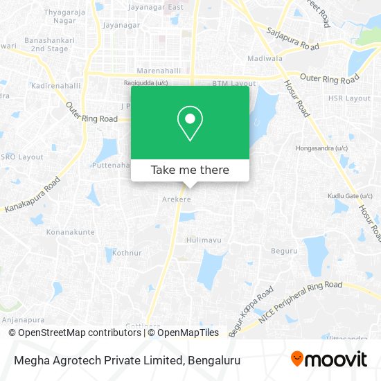 Megha Agrotech Private Limited map