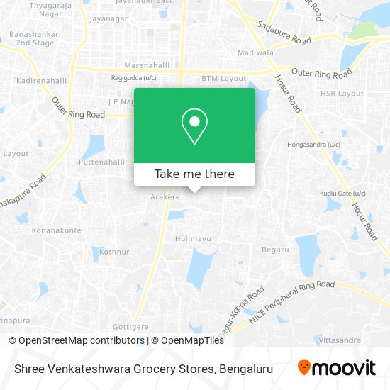 Shree Venkateshwara Grocery Stores map