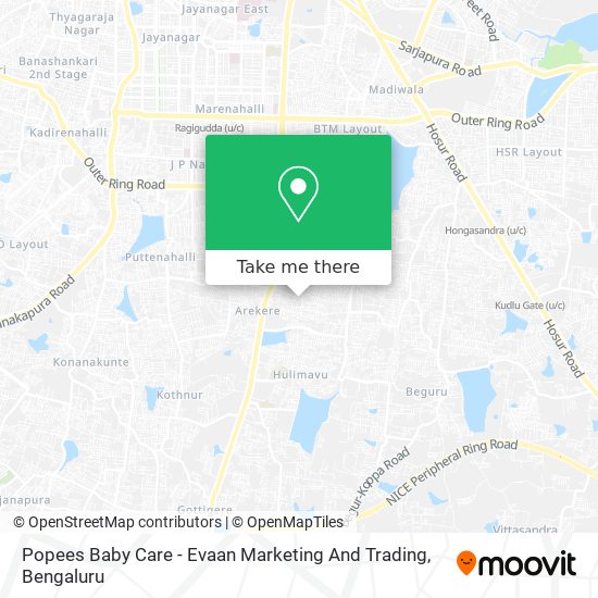 Popees Baby Care - Evaan Marketing And Trading map