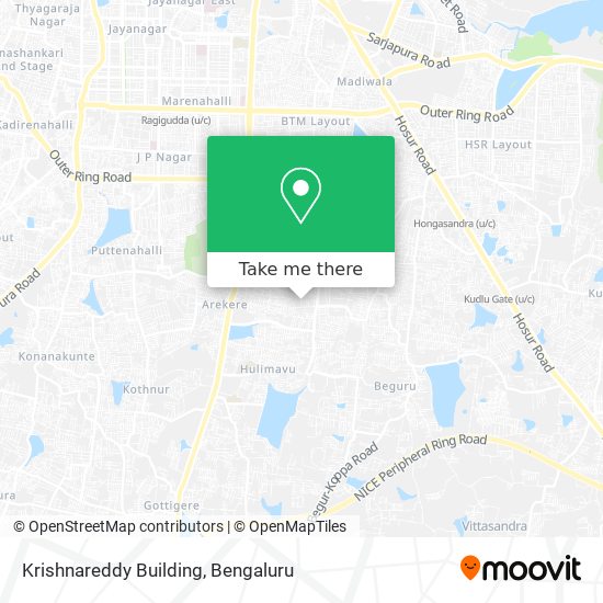 Krishnareddy Building map