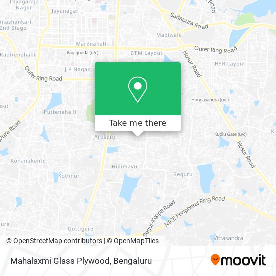 Mahalaxmi Glass Plywood map