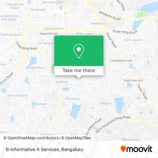B-Informative It Services map