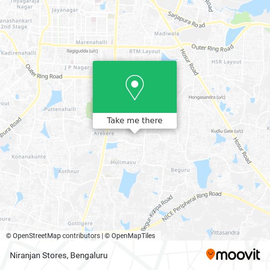 Niranjan Stores map