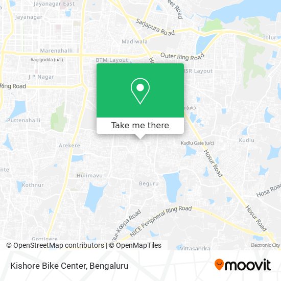 Kishore Bike Center map