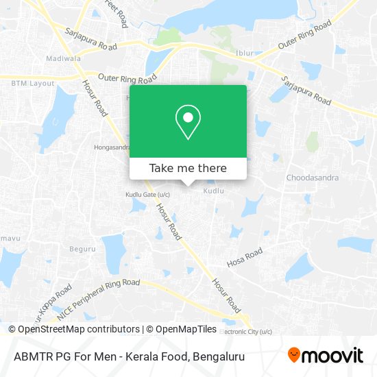 ABMTR PG For Men - Kerala Food map