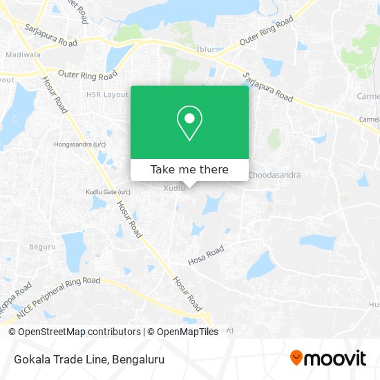 Gokala Trade Line map